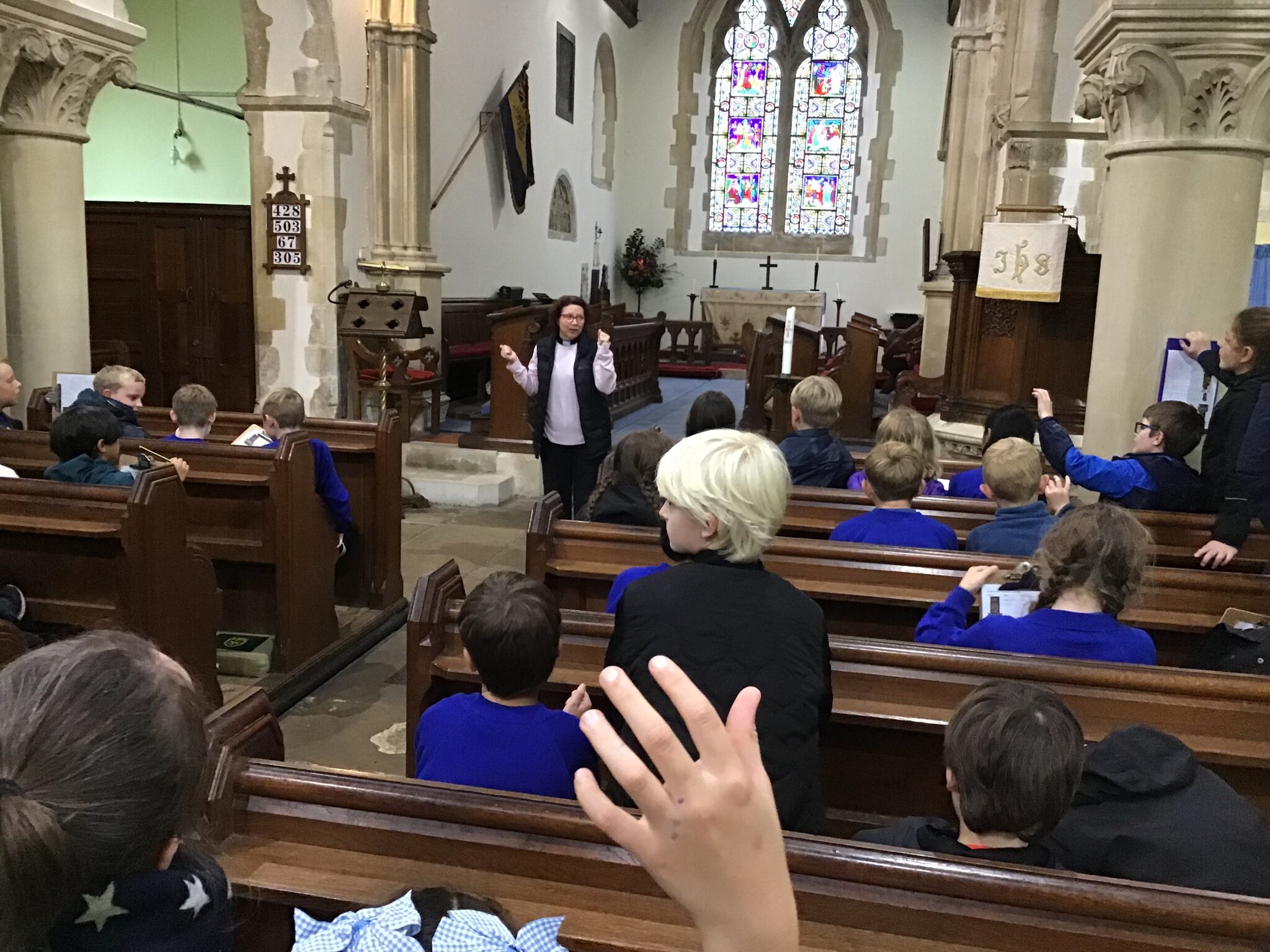 Image of Year 5 Church Visit